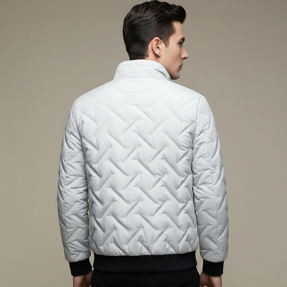 Cole – Quilted Stand-Collar Winter Jacket for Men