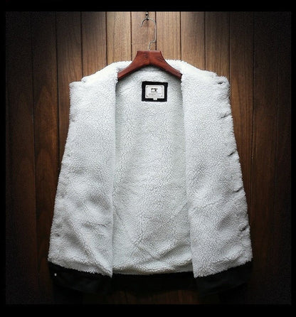 Jake – Sherpa-Lined Denim Jacket for Men