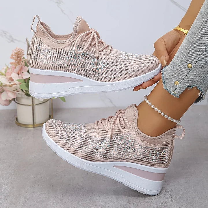 Julia – Sneakersy z kryształkami