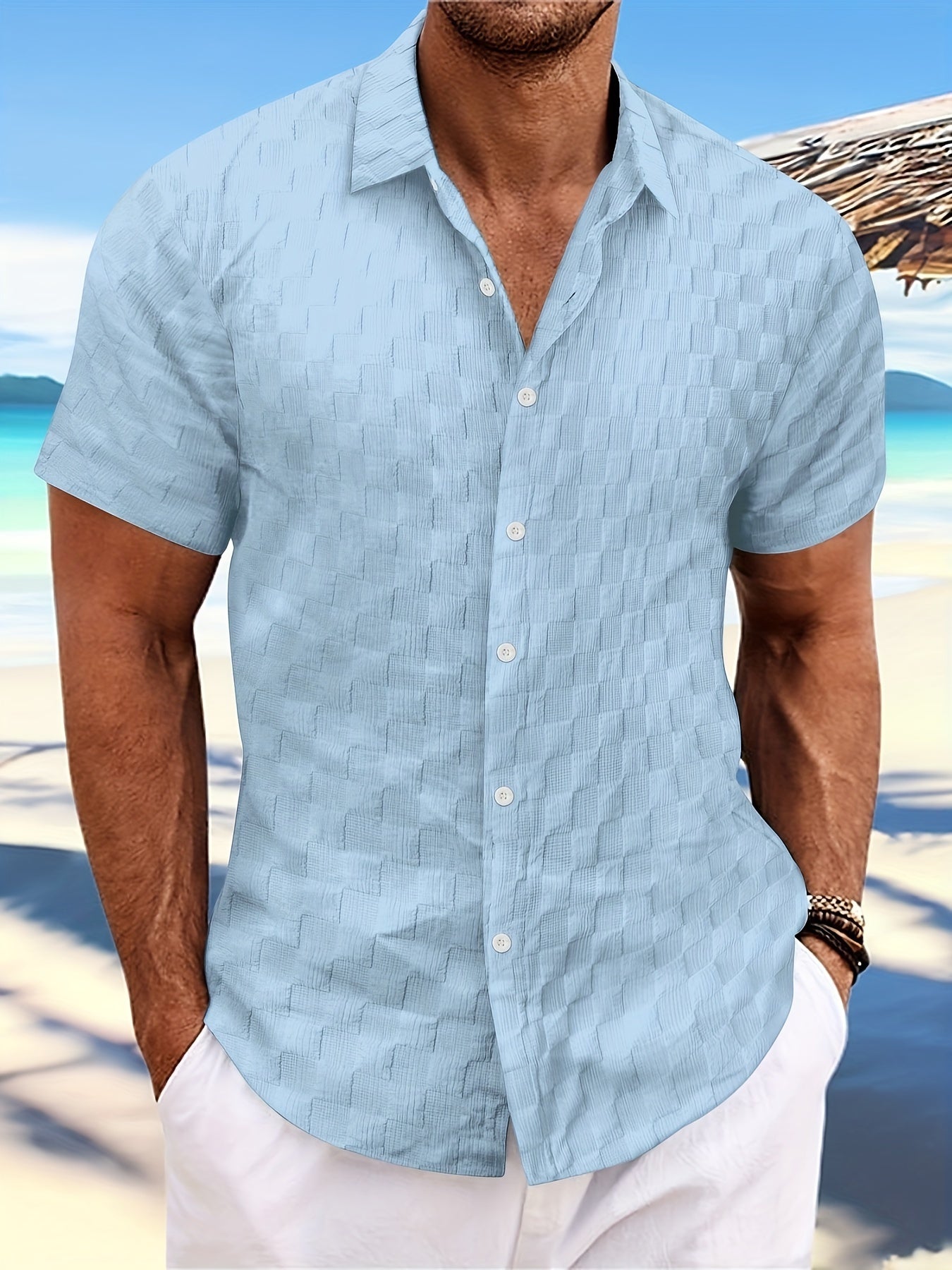 Leon – Men’s Short-Sleeve Summer Shirt