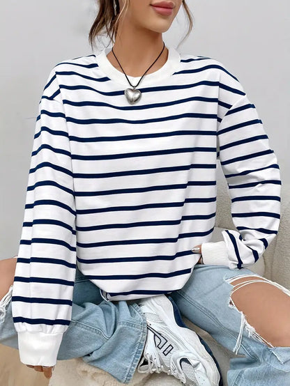 Nina – Bluza damska w paski