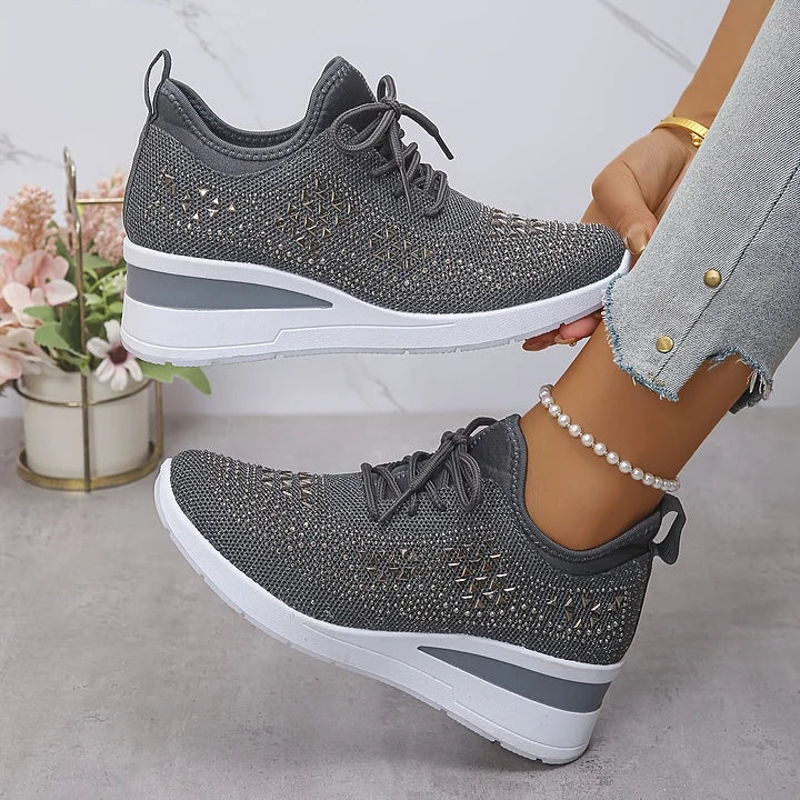 Julia – Sneakersy z kryształkami