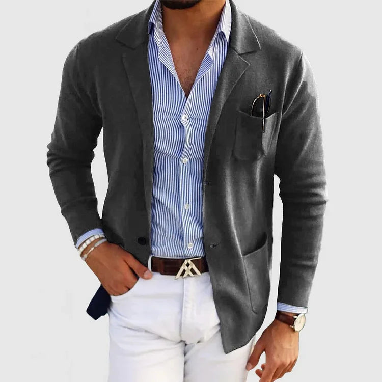 David – Casual Tailored Linen Blazer