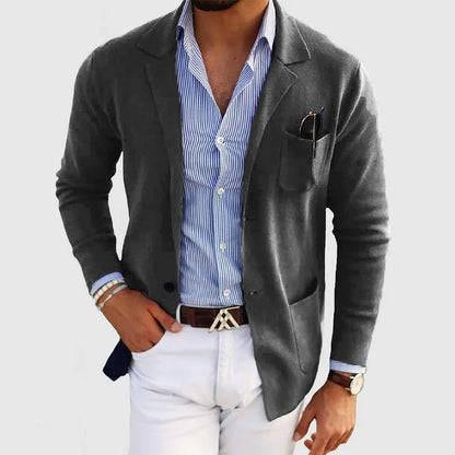 David – Casual Tailored Linen Blazer