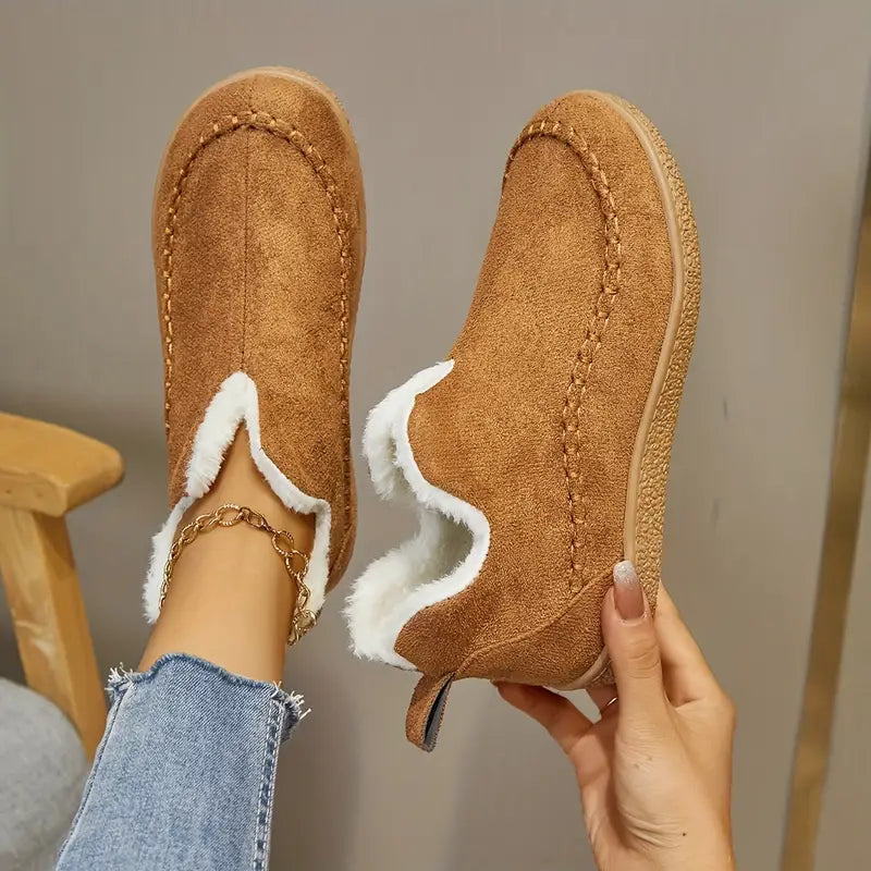 Lucía – Buty damskie ocieplane z futerkiem