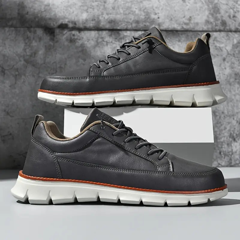 Noah – Chunky Sole Lace-Up Casual Trainer