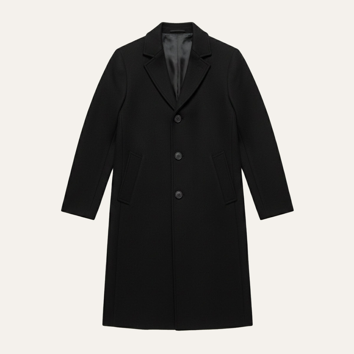 Javier – Tailored Long Overcoat Men