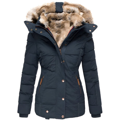 Isabella – Faux-Fur Lined Winter Puffer Jacket for Women