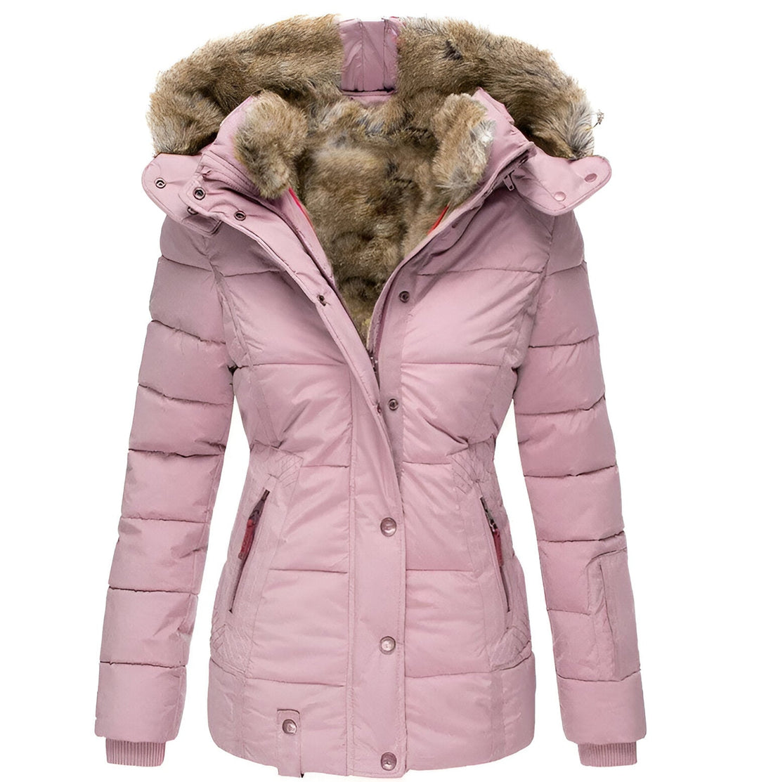 Isabella – Faux-Fur Lined Winter Puffer Jacket for Women