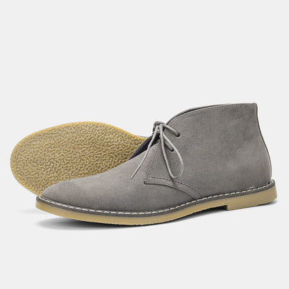 Ethan – Classic Suede Lace-Up Desert Boots for Men