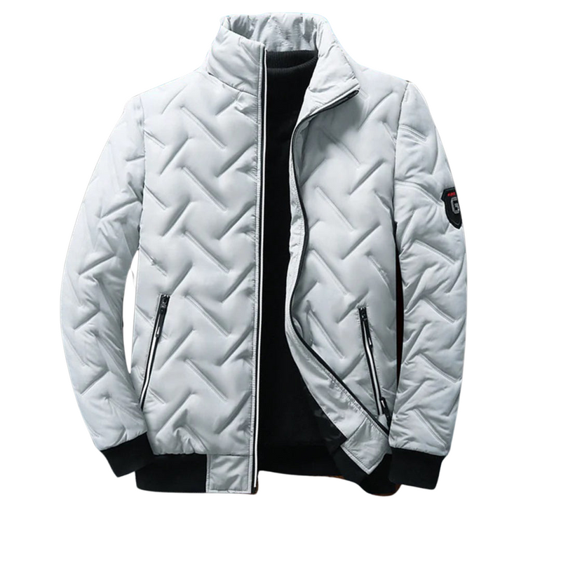 Cole – Quilted Stand-Collar Winter Jacket for Men
