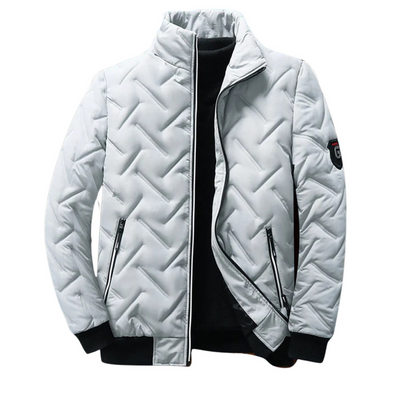 Cole – Quilted Stand-Collar Winter Jacket for Men