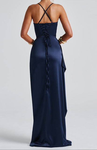Lucía – Draped Slip Women’s Evening Dress
