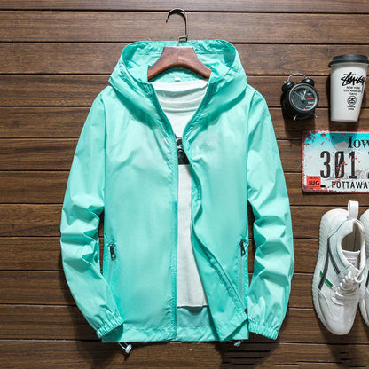 Ethan – Lightweight Hooded Zip Jacket Menswear