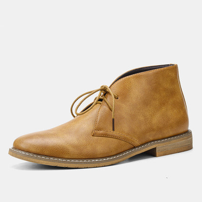 Ethan – Classic Suede Lace-Up Desert Boots for Men
