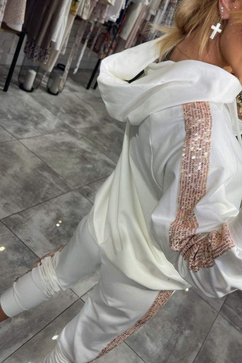 Livia – Komplet dresowy z cekinami