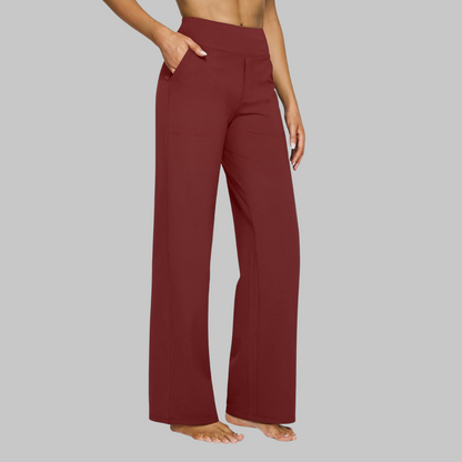 Oliwia – Classic Women's Wide Leg Trousers