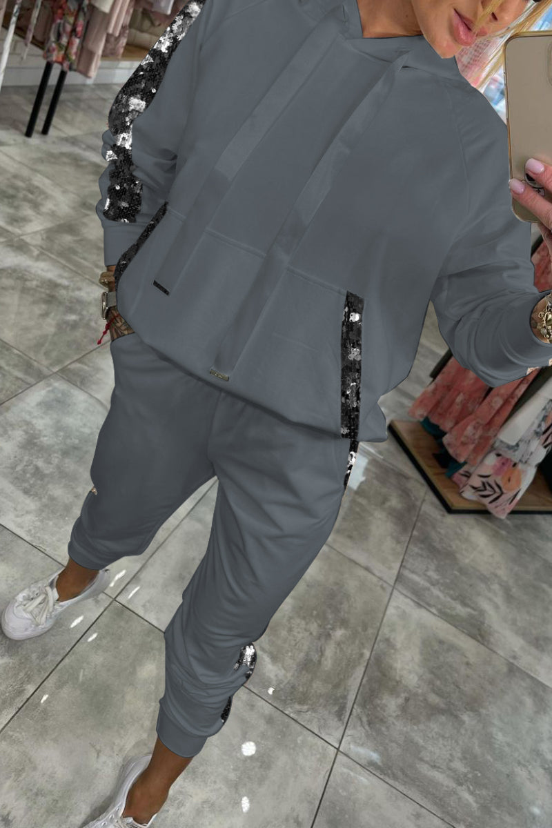 Livia – Komplet dresowy z cekinami