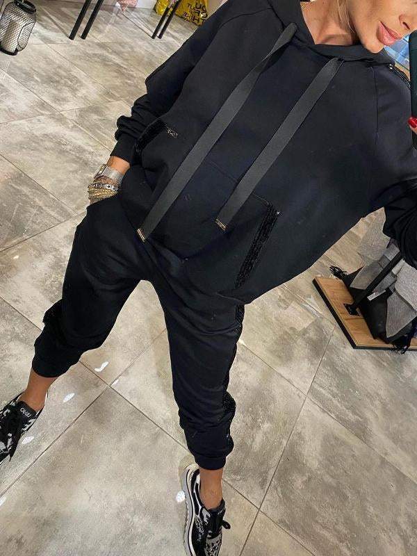 Livia – Komplet dresowy z cekinami