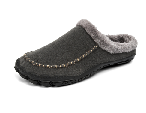 Harvey – Cosy Fur-Lined Slip-On Slippers for Men