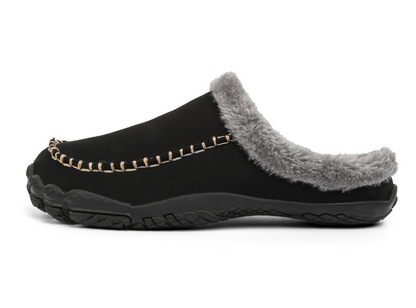Harvey – Cosy Fur-Lined Slip-On Slippers for Men