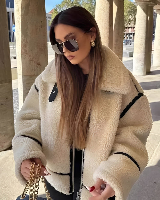 Martina – Shearling-Style Women’s Jacket