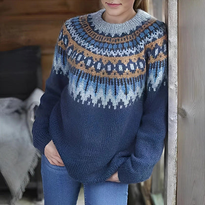 Soraka – Sweter zimowy w stylu nordyckim