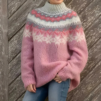Soraka – Sweter zimowy w stylu nordyckim