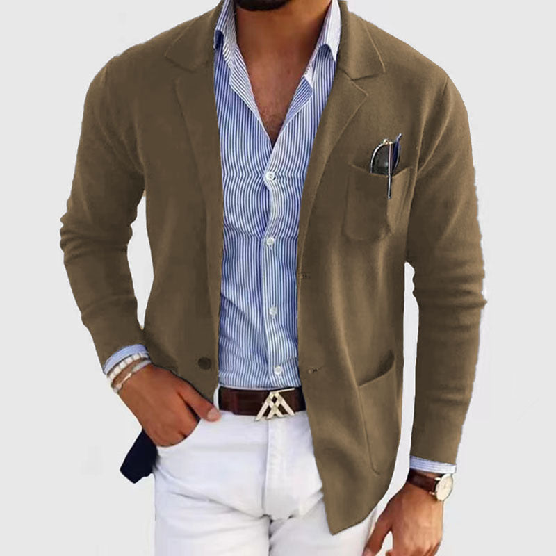 David – Casual Tailored Linen Blazer