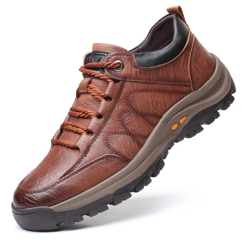 Alan – Męskie skórzane buty casual