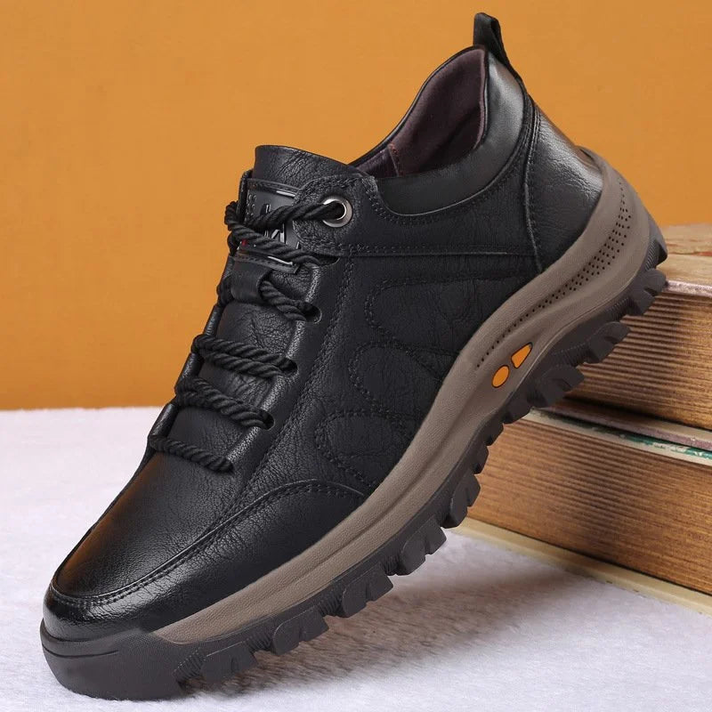 Alan – Męskie skórzane buty casual