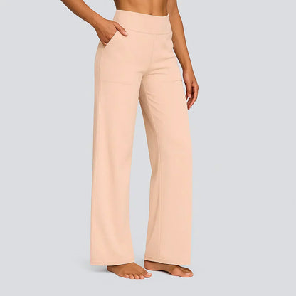 Maya – High-Waist Wide-Leg Lounge Trousers for Women