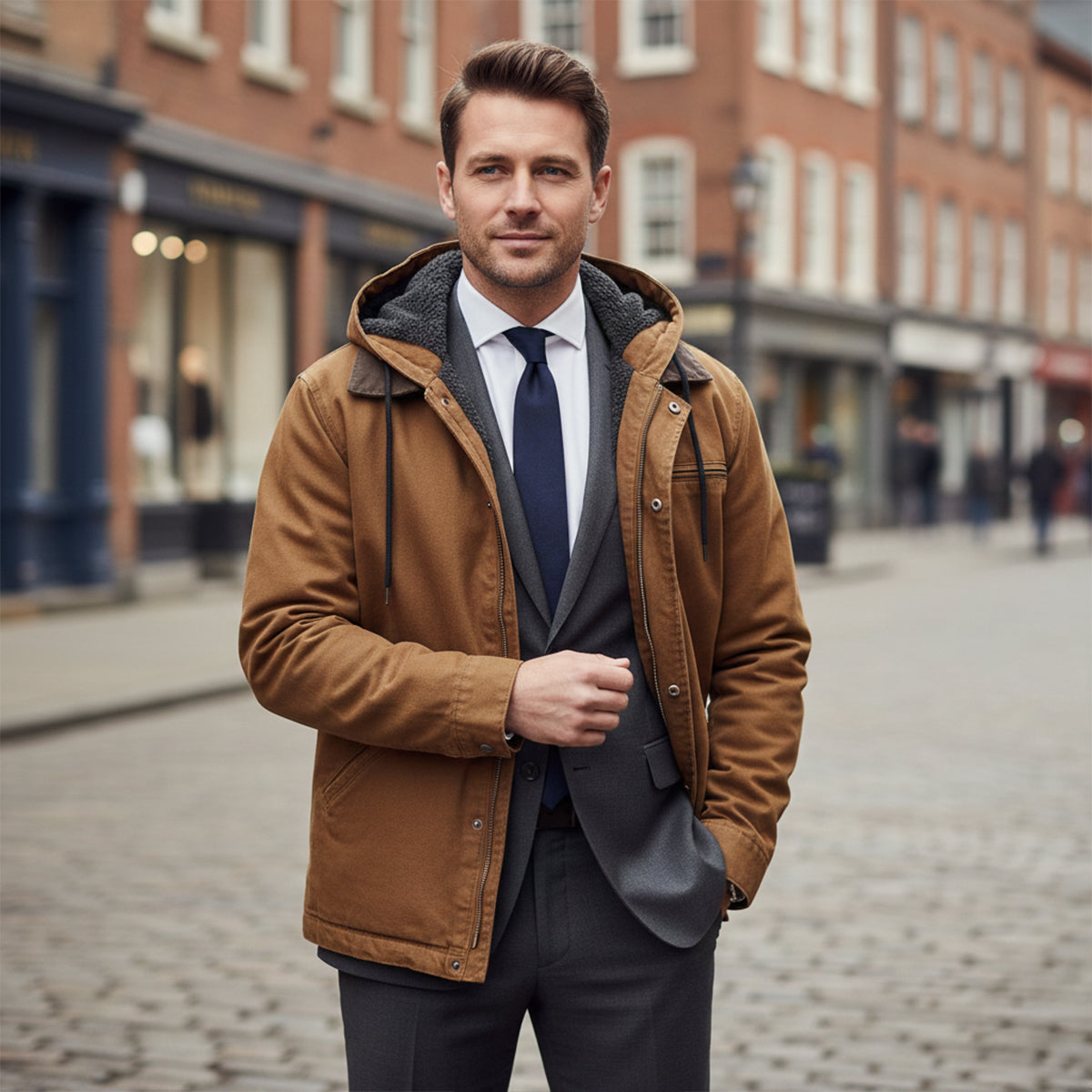 Iván – Hooded Casual Men’s Jacket