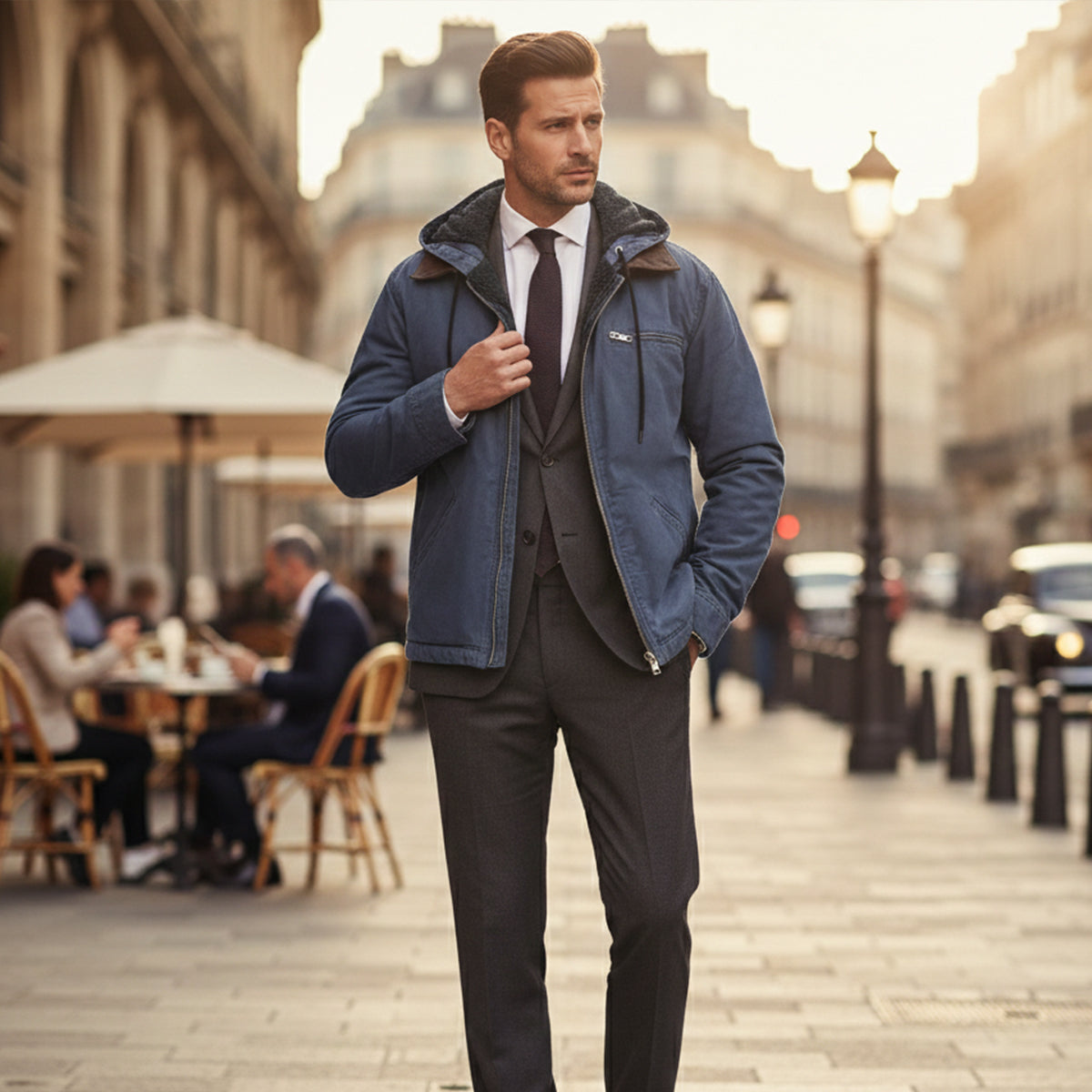 Iván – Hooded Casual Men’s Jacket