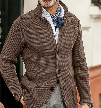 Hugo – Knit-Looking Men’s Cardigan Jacket