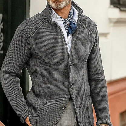 Hugo – Knit-Looking Men’s Cardigan Jacket