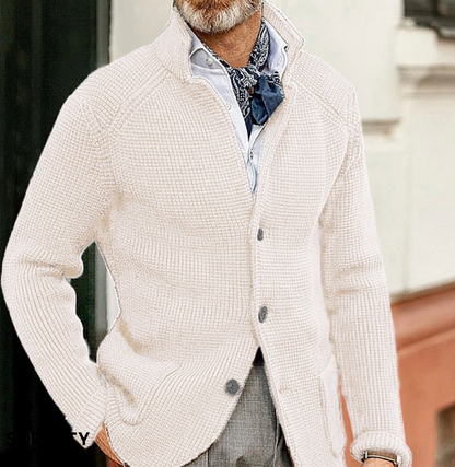 Hugo – Knit-Looking Men’s Cardigan Jacket