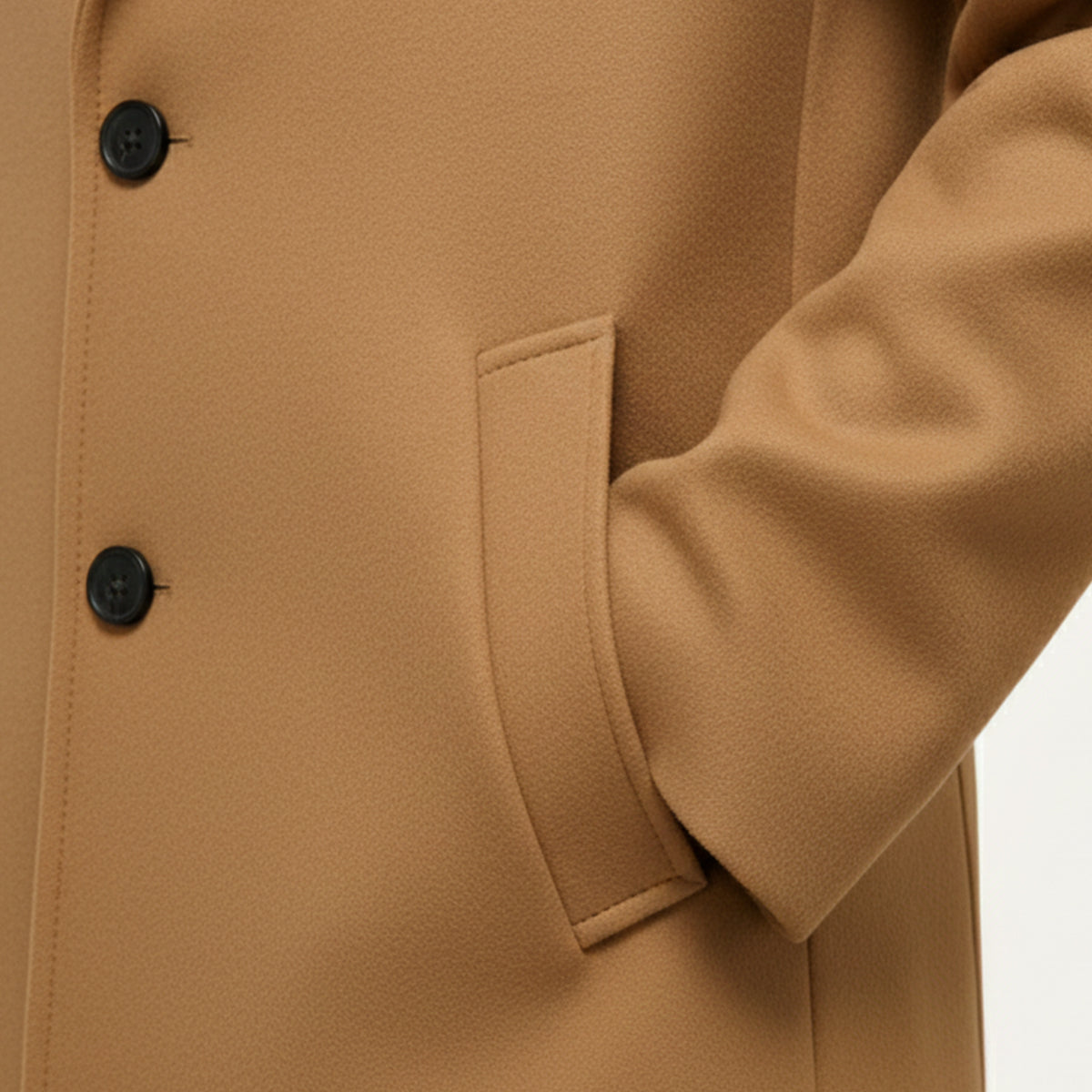 Javier – Tailored Long Overcoat Men