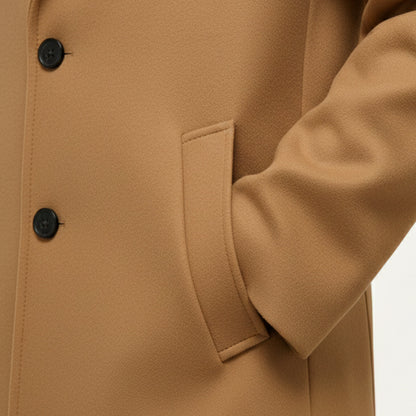 Javier – Tailored Long Overcoat Men