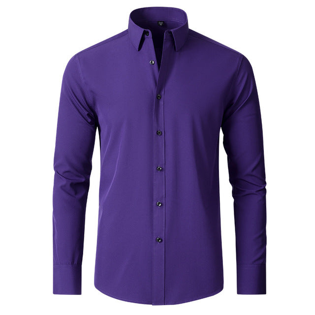Oliver – Sharp Button-Down Long Sleeve Shirt for Men
