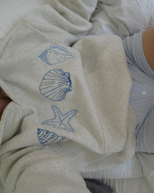 Sofia - Hoodie med Skaldyr Design - Komfortabel og Trendy-3