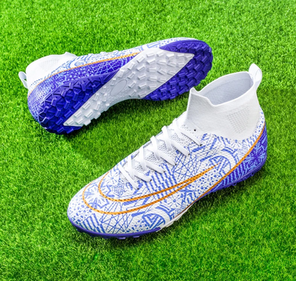 Leonel – High-Top Turf Soccer Shoes for Men