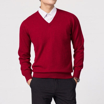Hugo – Classic V-Neck Mens Jumper