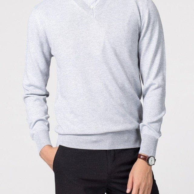 Hugo – Classic V-Neck Mens Jumper