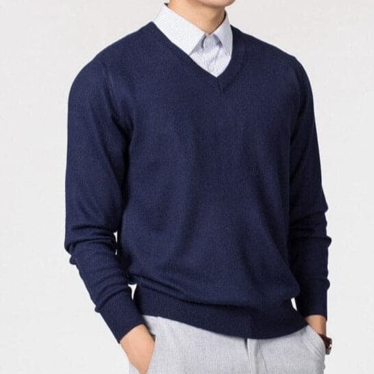 Hugo – Classic V-Neck Mens Jumper