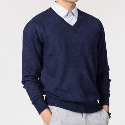 Hugo – Classic V-Neck Mens Jumper