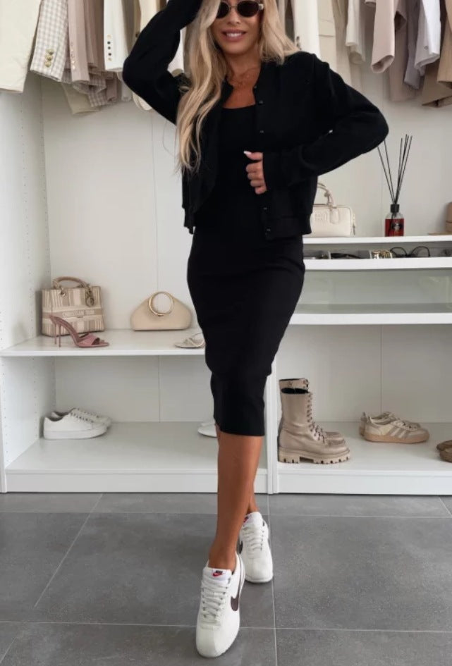 Klaudia – Dwuczęściowy komplet ze spódnicą