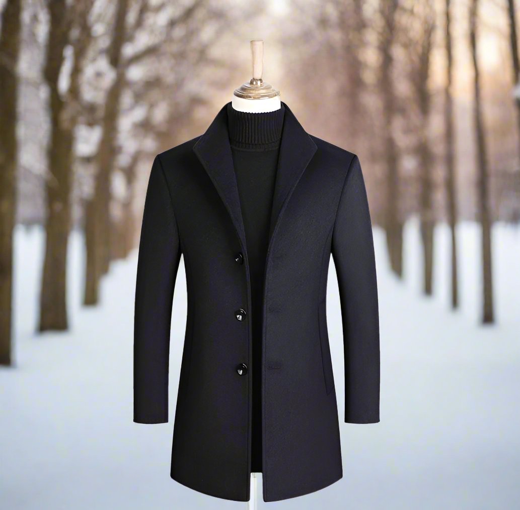 Marek – Płaszcz męski elegancki wełniany