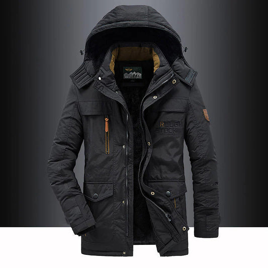 Paweł – Insulated Hooded Utility Jacket for Men