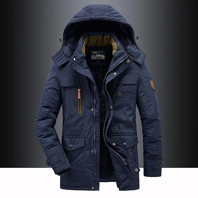 Paweł – Insulated Hooded Utility Jacket for Men